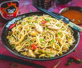 HAKKA NOODLES  CHICKEN